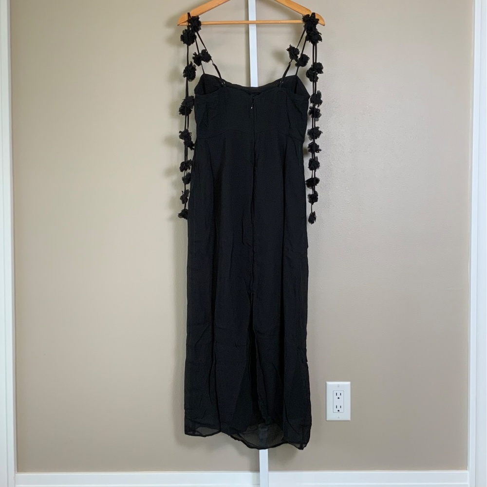J. Crew Collection Rosette-strap Sheath Dress in Chiffon - Picture 13 of 16